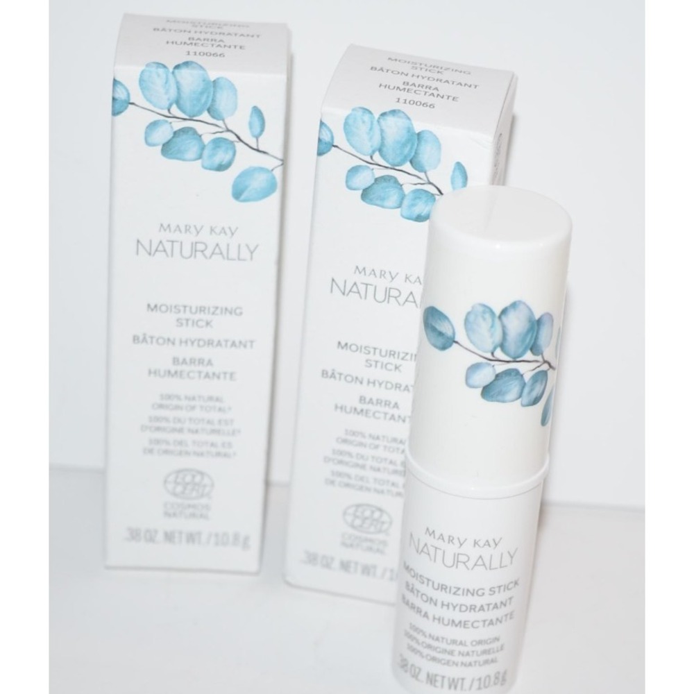 New In Box Mary Kay Naturally Moisturizing Stick 110066 Full Size 2 pcs